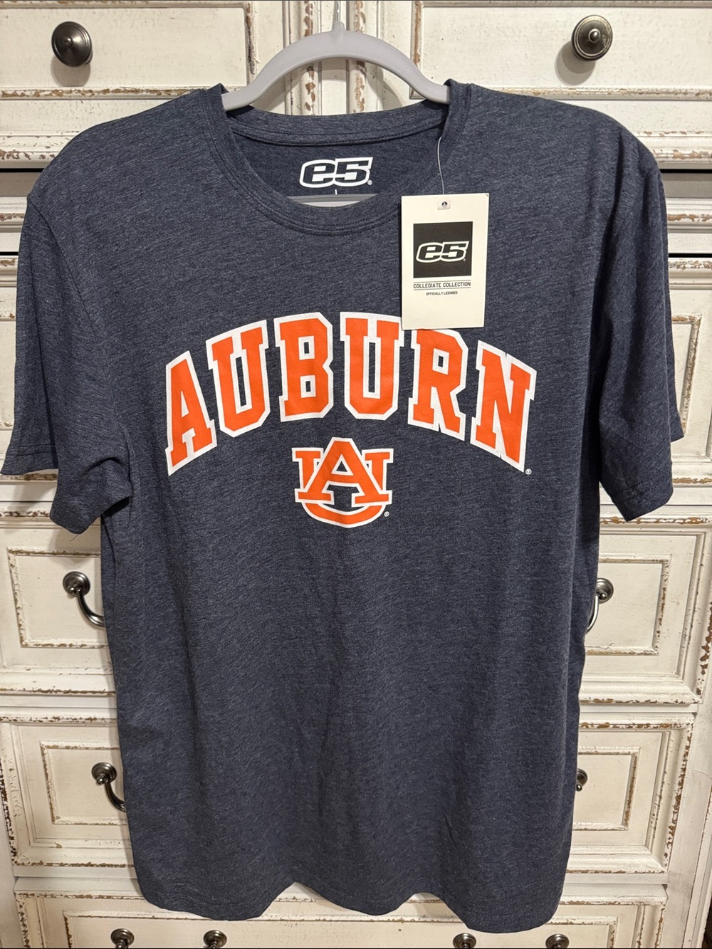 Auburn Navy Short-Sleeve Logo Tee by E5